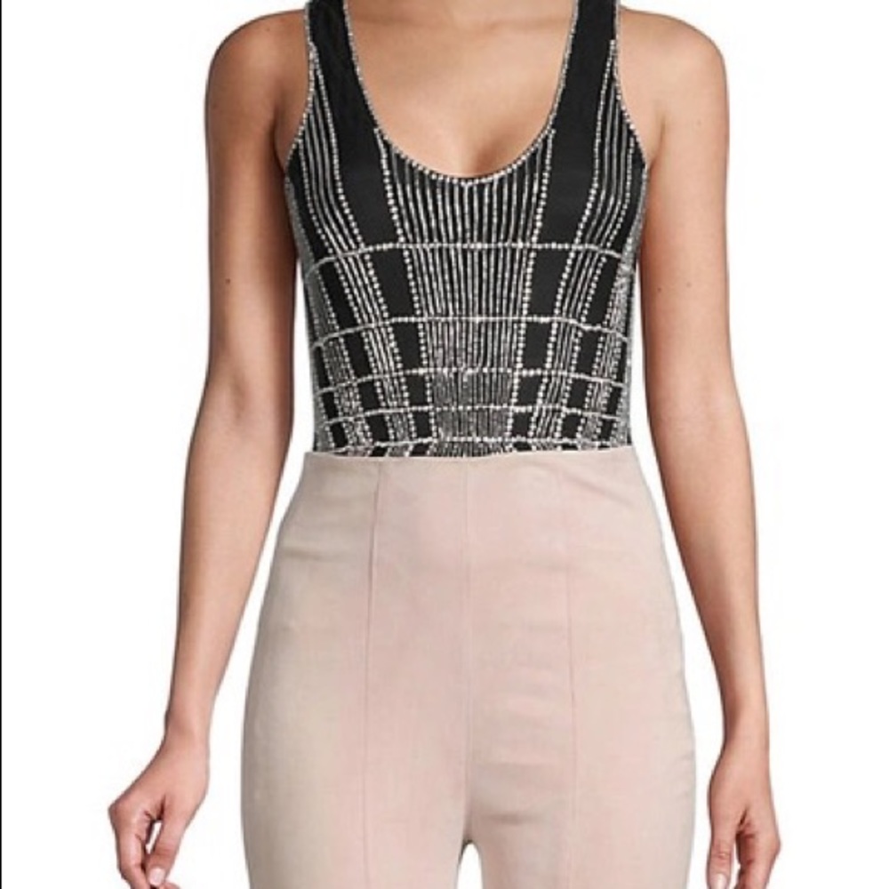 Balmain Embellished Bodysuit In Black
$3650 NWT FR 38